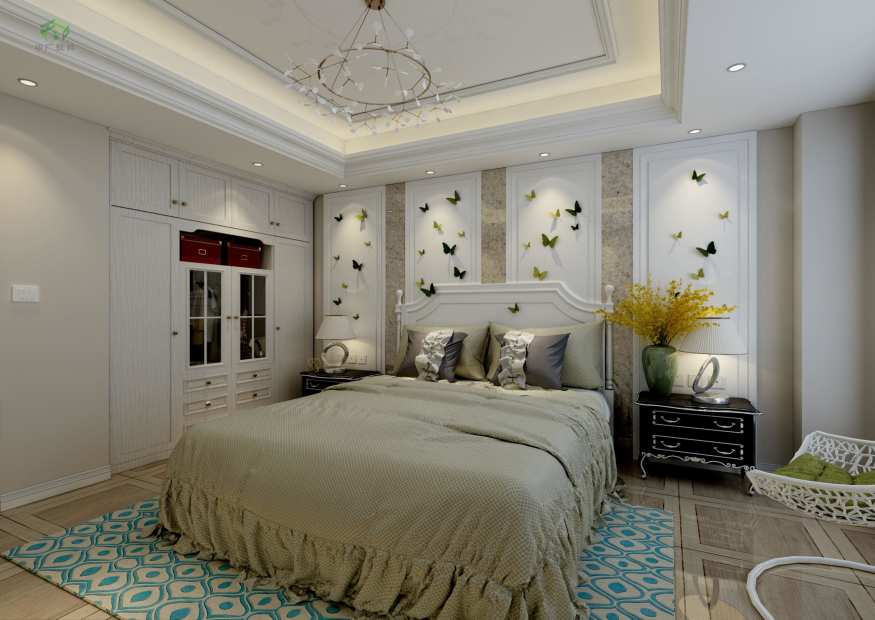 主臥簡(jiǎn)歐風(fēng)格