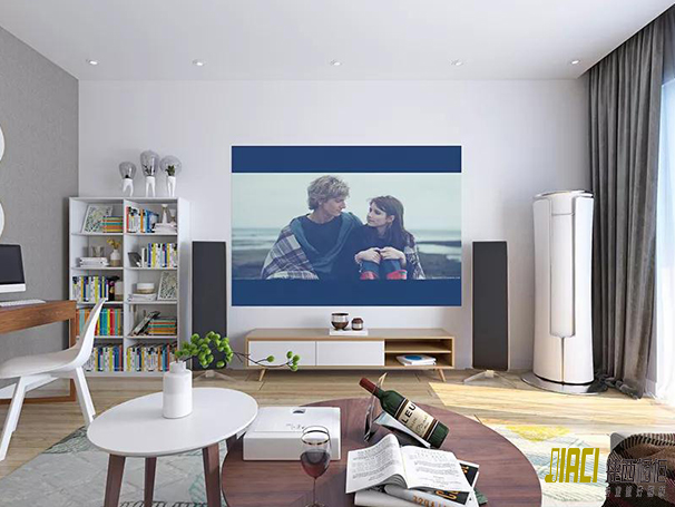 沒有獨立書房怎么辦？客廳改書房，只需1㎡！